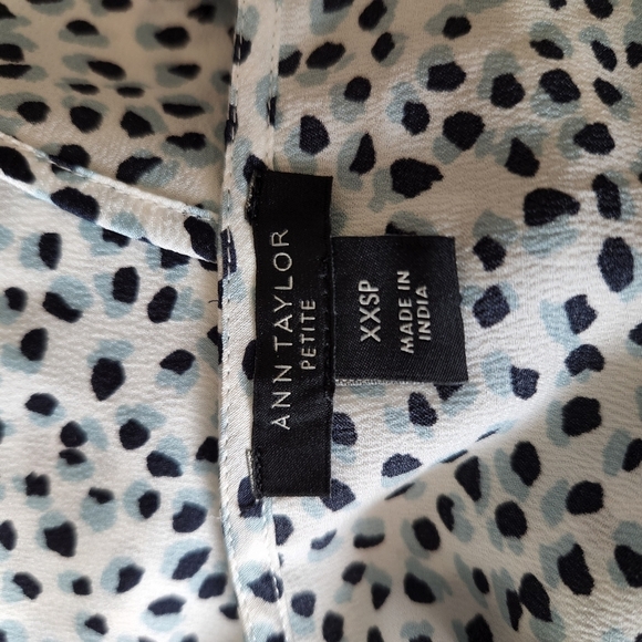 ANN TAYLOR Long Sleeve Top Size XXSP - Picture 8 of 11